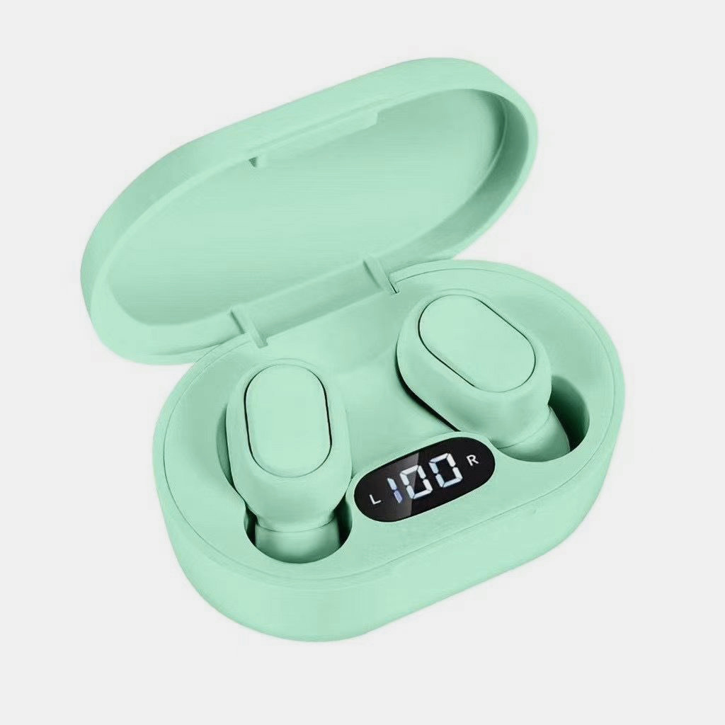 E7s Bluetooth earphone digital display earbuds sports earphone long battery life game wireless Bluetooth earphone