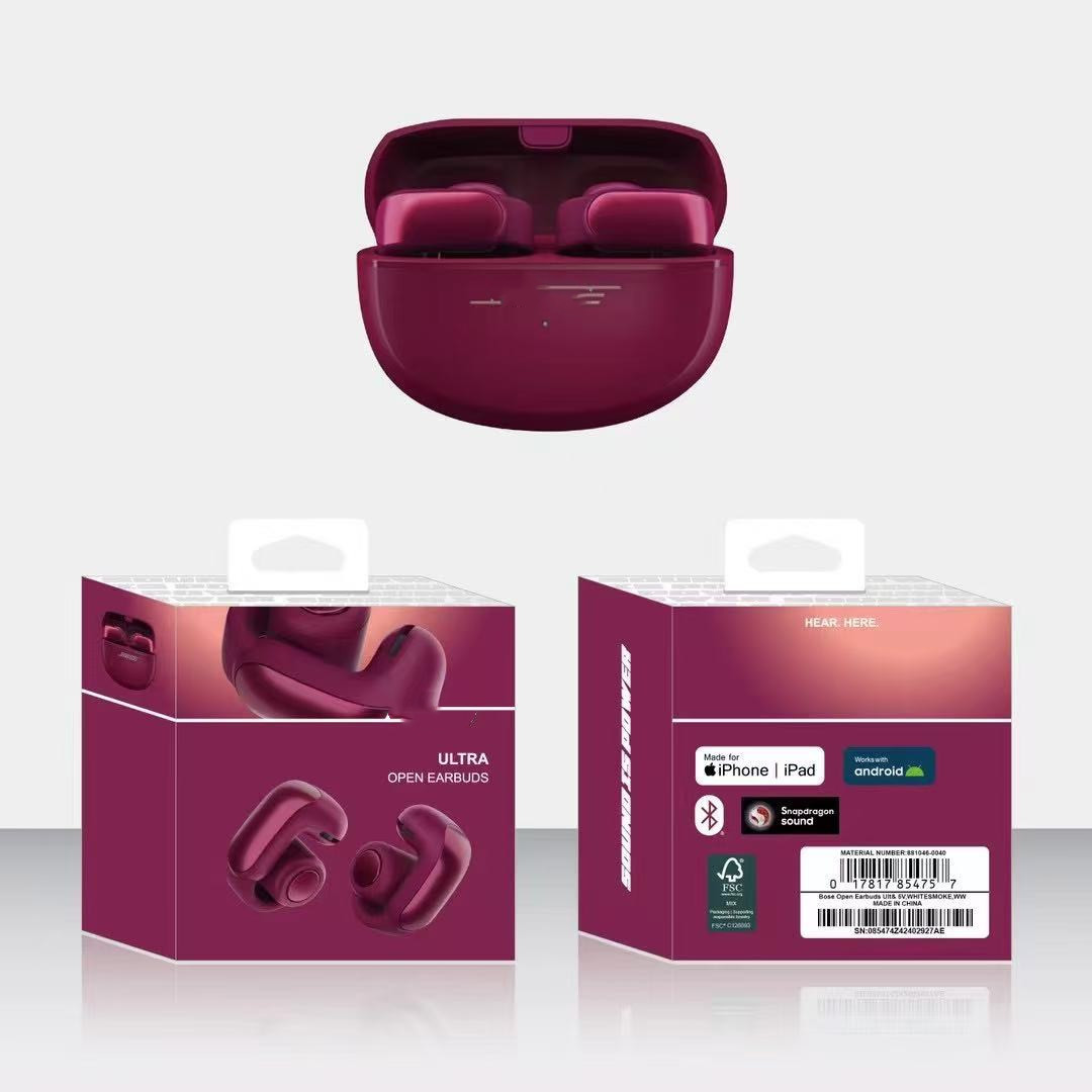 New Ultra Open Ear Wireless Bluetooth Headphones Over-Ear V12 Spatial Audio Not In-Ear