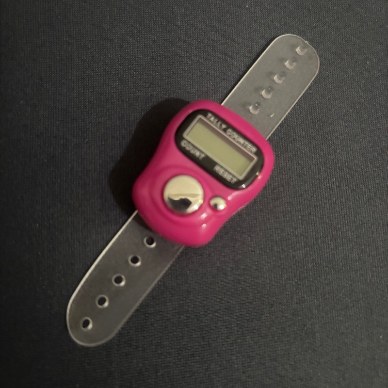 Ring Manual Counter On-site Counting Venue Cinema Statistics Number of People Flow Laboratory Counting Mechanical