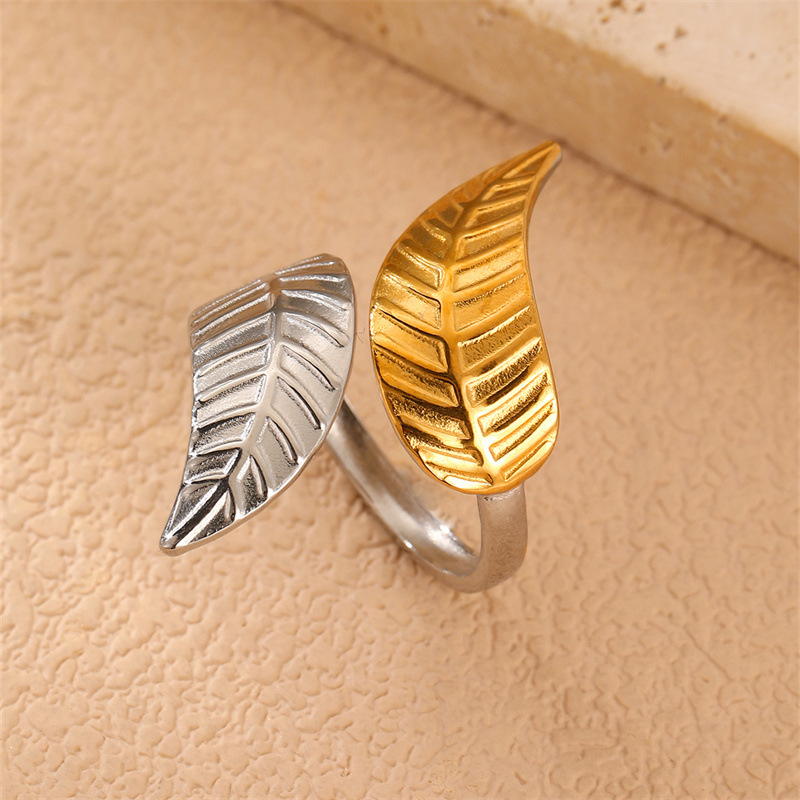 RZ0827 Exaggerated Metal Women's Ring Summer Ocean Style Vacation Season Women's Ring Hoop Accessory