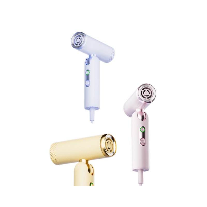 New Product: 200 Million Negative Ions, Foldable Hair Dryer with 110,000 RPM High-Speed NTC Visual Temperature Control—Mini Portable Hair Dryer