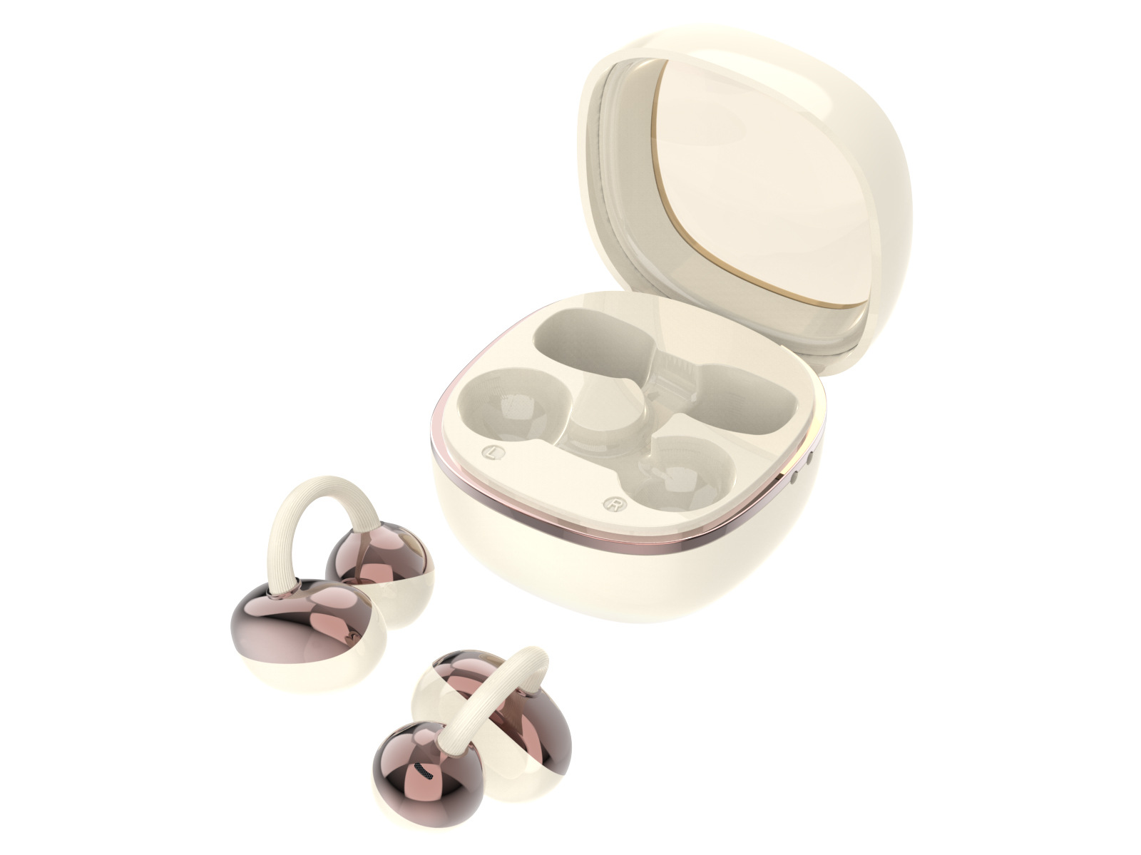 New clip-on ear Bluetooth earphones Q11 wireless 6.0 open low latency sports smart mini bone conduction earphones