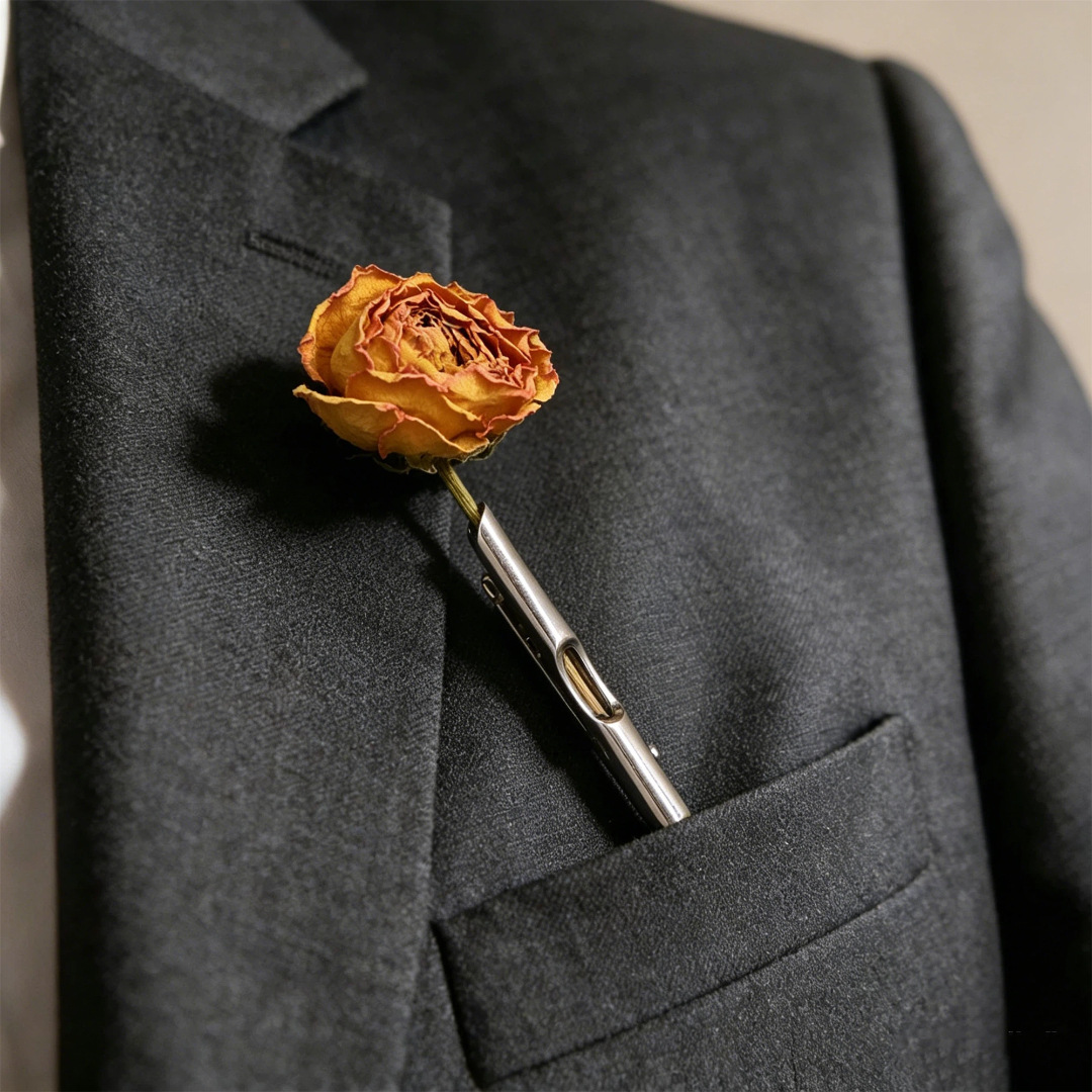 New Flower Brooch Freely Wearable Flower Brooch Exquisite Niche Brooch