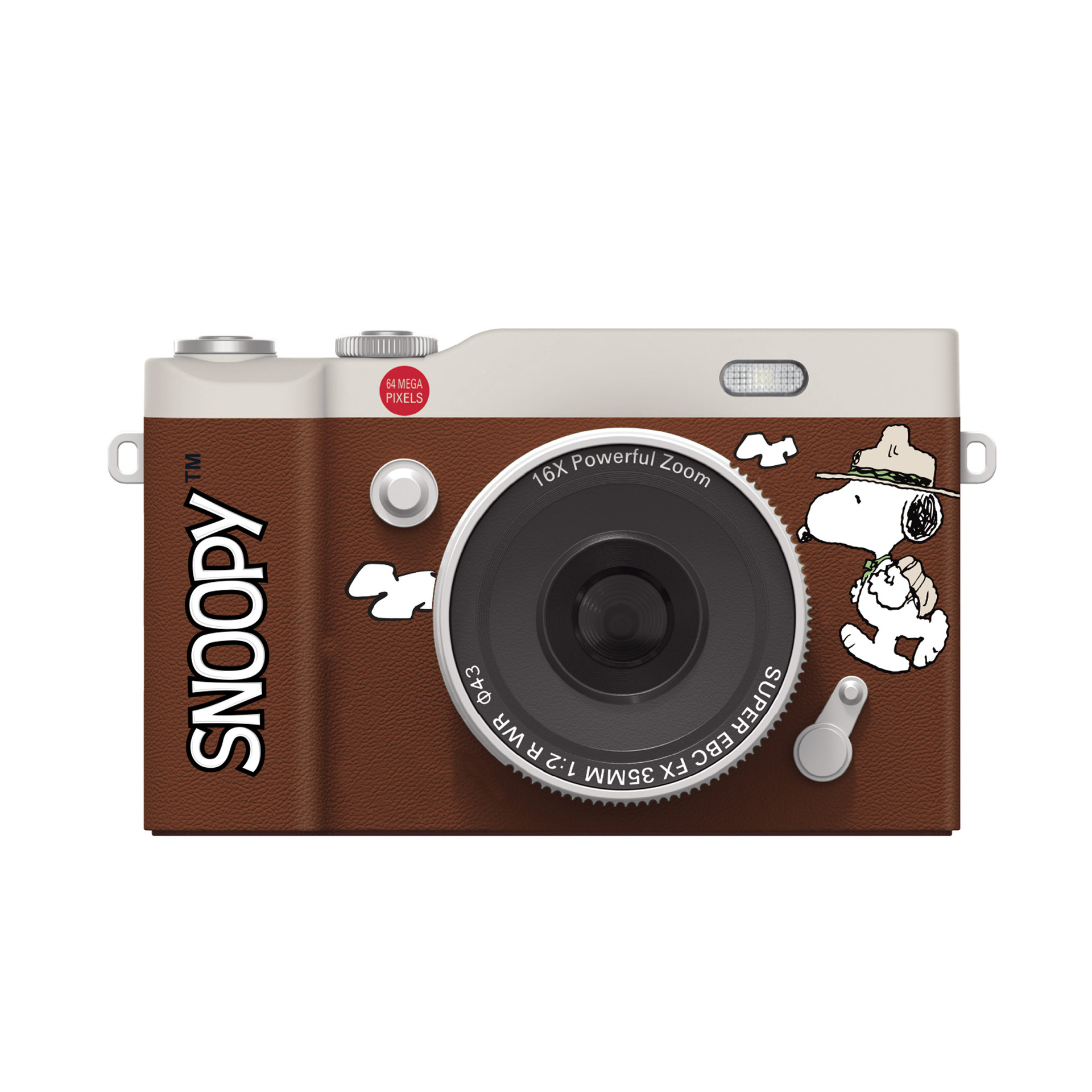 SNOOPY Campus Student Entry Snoopy CCD Camera Flip Screen HD Selfie Mirrorless Camera