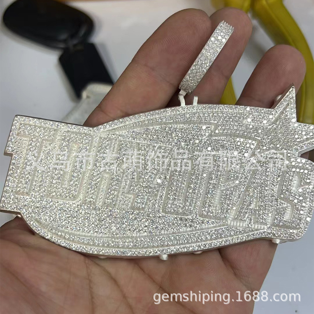 Vintage Hip Hop Custom DIY Necklace Letter Pendant Personalized Accessories