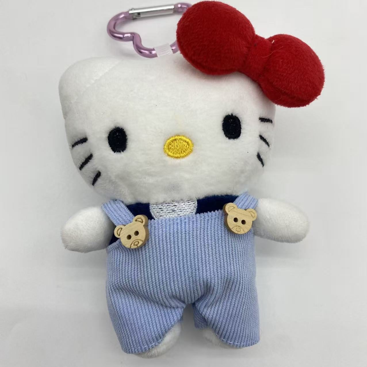 10cm Kt cat doll clothes overalls Wallace and Gromit Labubu cotton doll pendant dress clothes