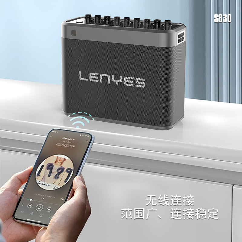 Cold Lion K Song Sound Card Bluetooth Speaker All-in-One 160W High Power TWS Interconnection Speaker Diaphragm Stereo