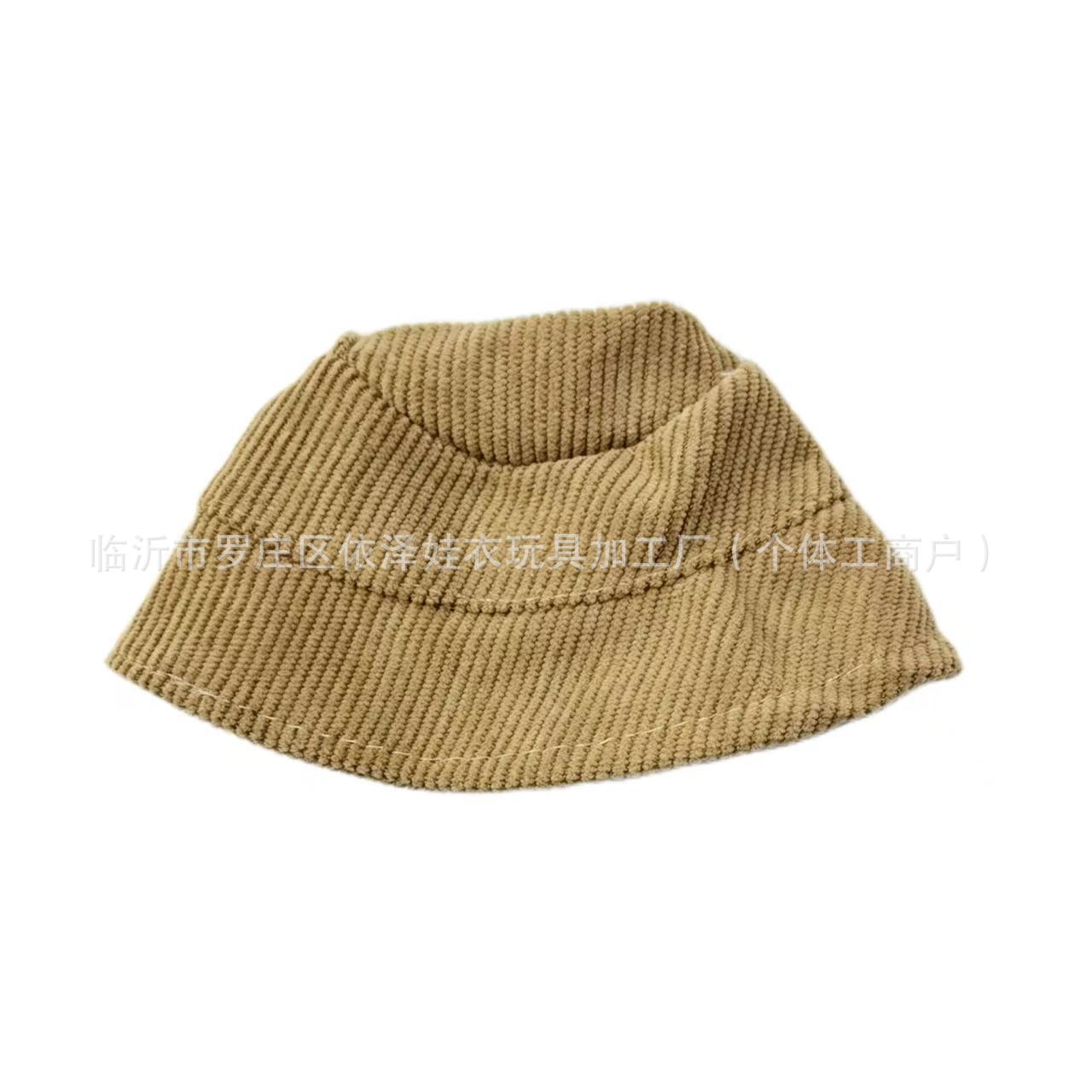 First Second Third Generation Labubu Doll Clothes Pendant Hat 17cm Labubu Fisherman Hat Plush Toy Accessories Graduation Season