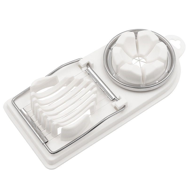 2-in-1 egg slicer, egg cutter, preserved egg, fruit slicer, kitchen gadget set