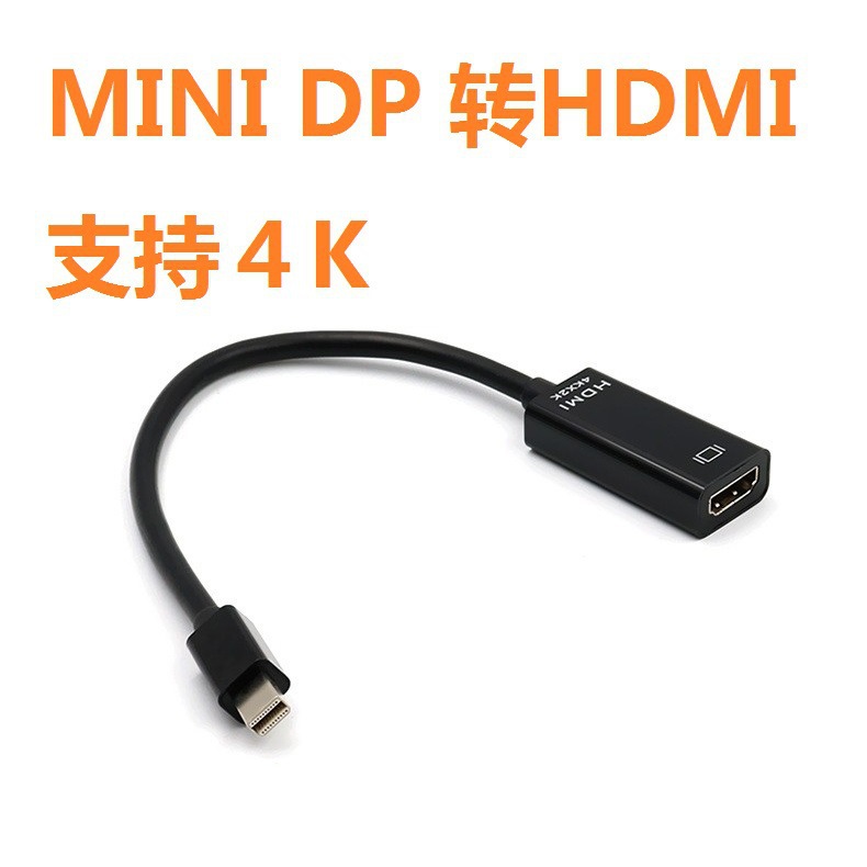 Mini DP to HDMI converter 4K with chip Thunderbolt 34 computer projector minidp to hdmi adapter cable