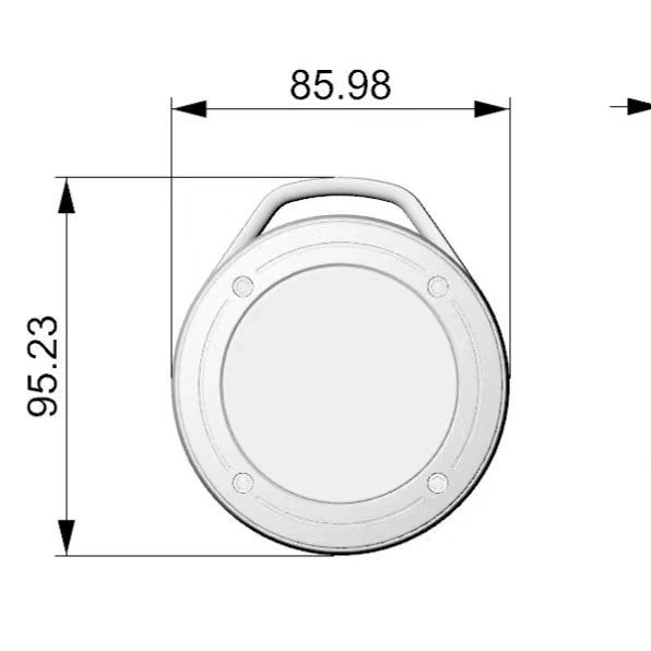 66 Portable Outdoor Waterproof Glowing Bluetooth Speaker Light Bathroom Audio Night Light High Power Multifunctional
