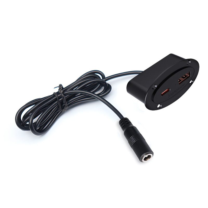 Sofa Car Seat Embedded 30W Socket USB TYPE Desktop Embedded Mobile Phone Charger
