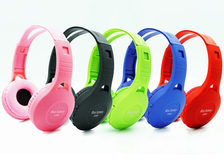 Sports Bluetooth Headband Wireless Stereo Electronic Card Foldable Heavy Bass Game Headphone