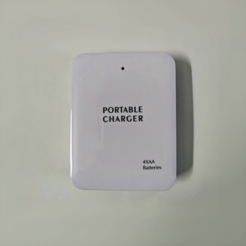USB interface mobile 5号 battery box LED light color mobile power bank A+C port emergency phone charger
