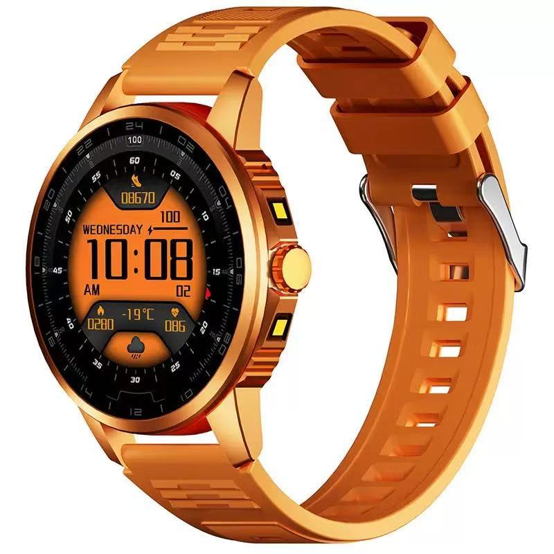Private mold gt12 smart watch 1.52 round screen outdoor sports dual light flashlight raise wrist to light up screen