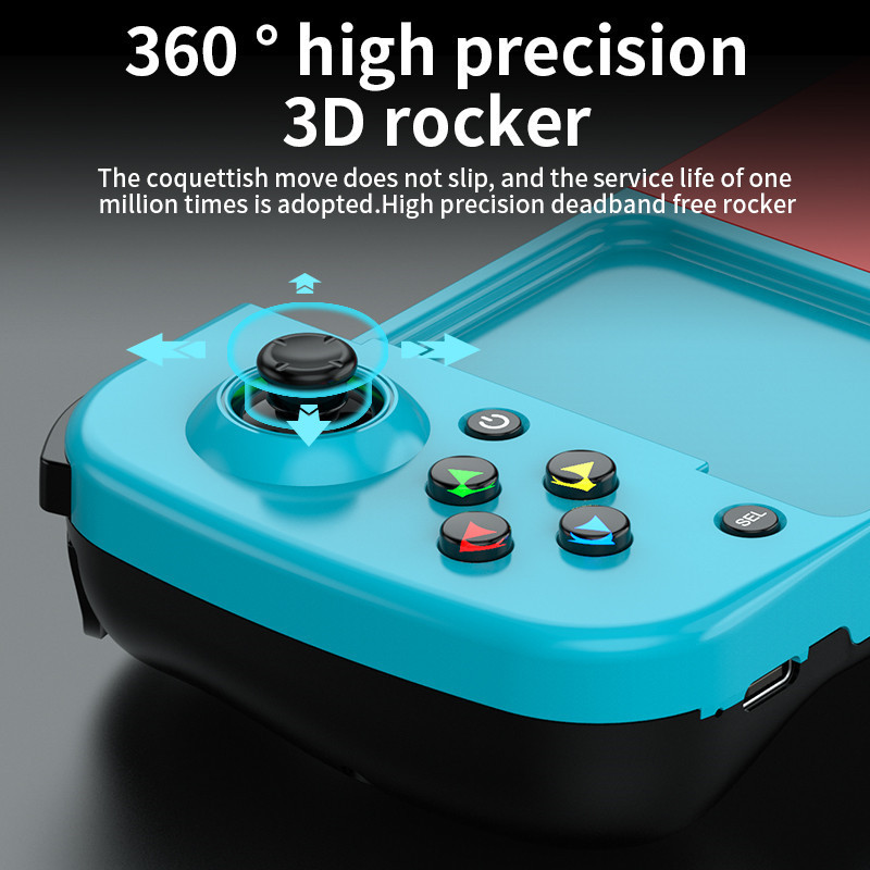 D3 Wireless Mobile Game Controller Bluetooth 5.0 Android iOS Direct Connect MFI Mobile Game Controller Stretch Game Controller