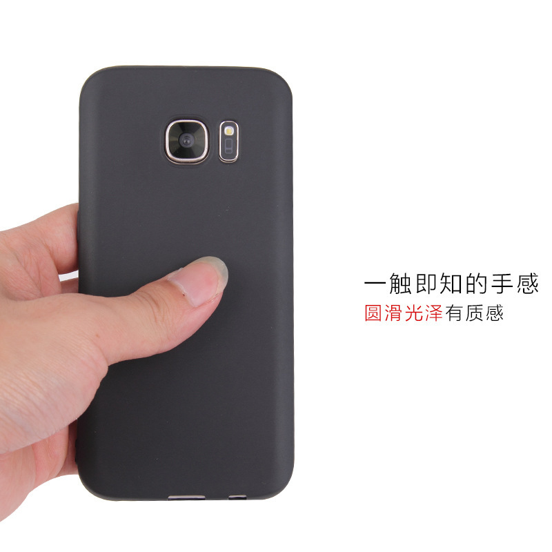 Applicable for Samsung S7 Phone Case Candy Color S8 Anti-Fall S6edge Full Wrap A720 Protective Case