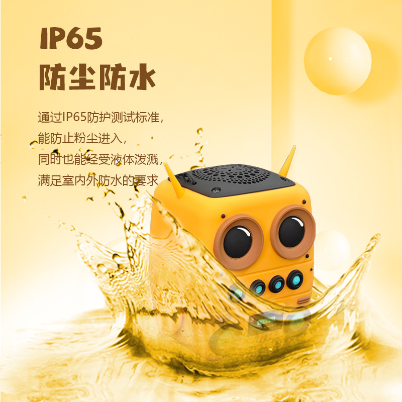 Outdoor Owl Portable Bluetooth Speaker Cartoon Mini Speaker Student Party Listening DJ Subwoofer Gift