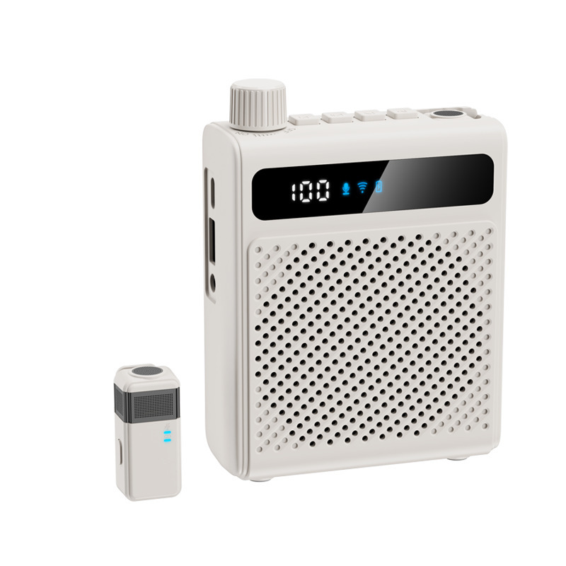 Little Bee Wireless Portable Amplifier, Super Loud Speaker, Anti-Howling Clip-on Amplifier