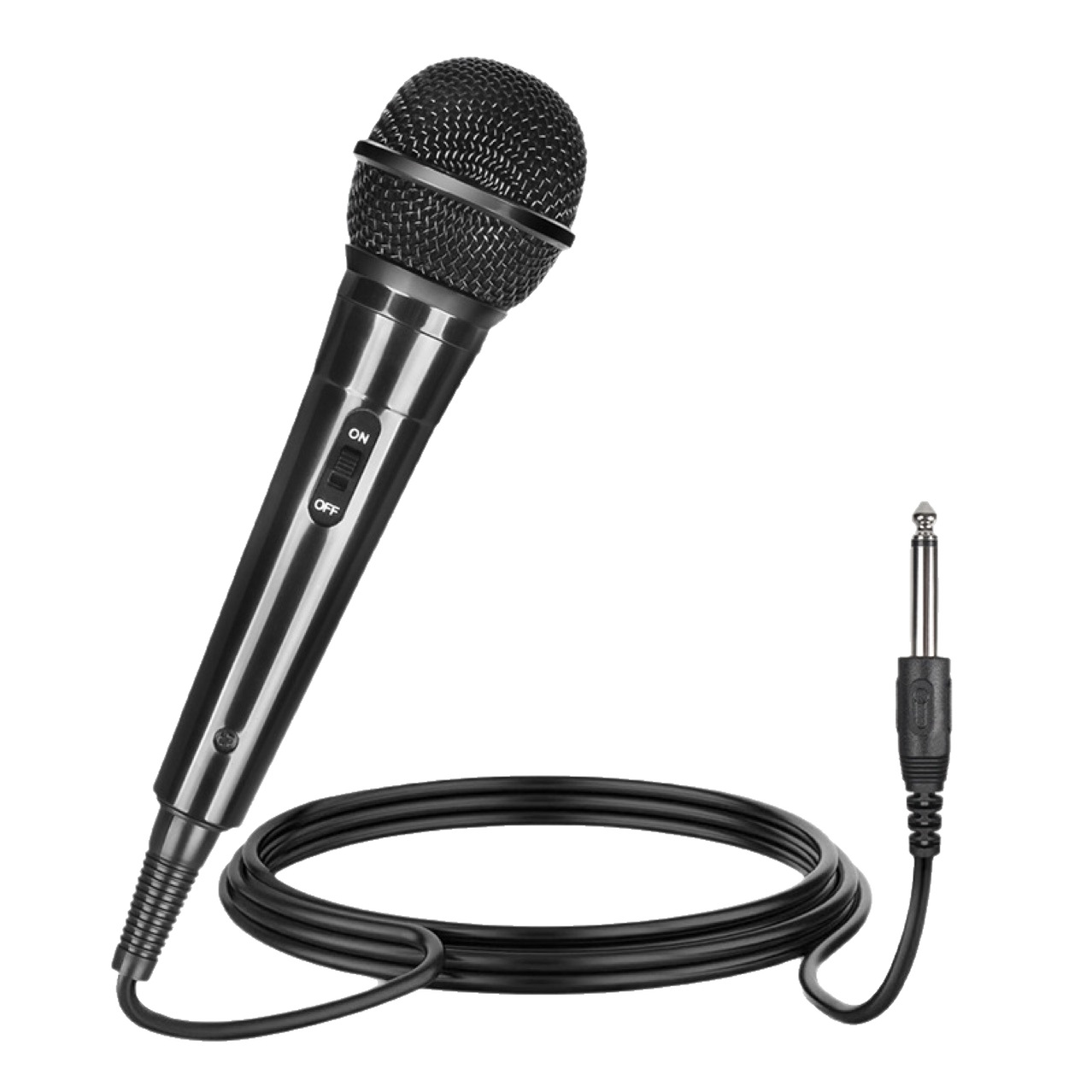 JIY wired microphone amplifier speaker conference microphone home computer K song dynamic live sound card microphone