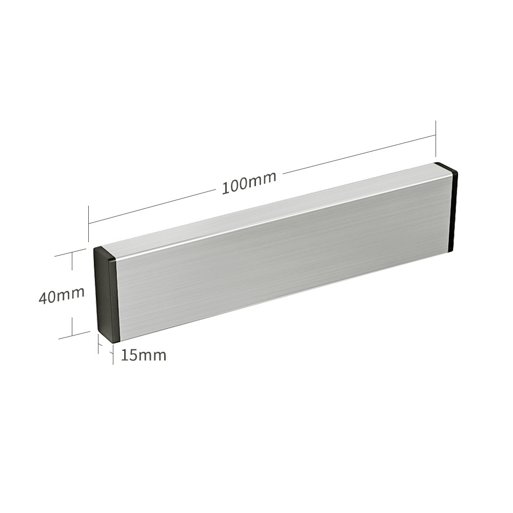 fully welded 304 magnetic knife holder magnetic knife rack kitchen wall-mounted storage rack knife storage no drilling