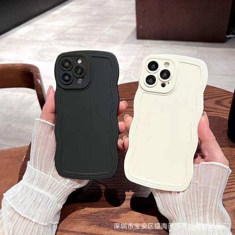 Applicable for OPPO Reno9 Phone Case New Big Wave Realme 10 Full Wrap Anti-Fall DIY Protective Case