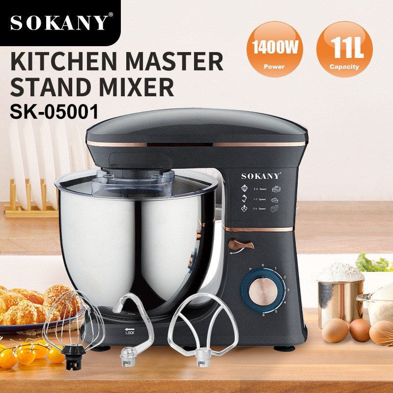 Special Household Dough Machine Stainless Steel Mixer Mixing Chef Machine Commercial Kneading Machine 18L Mixer