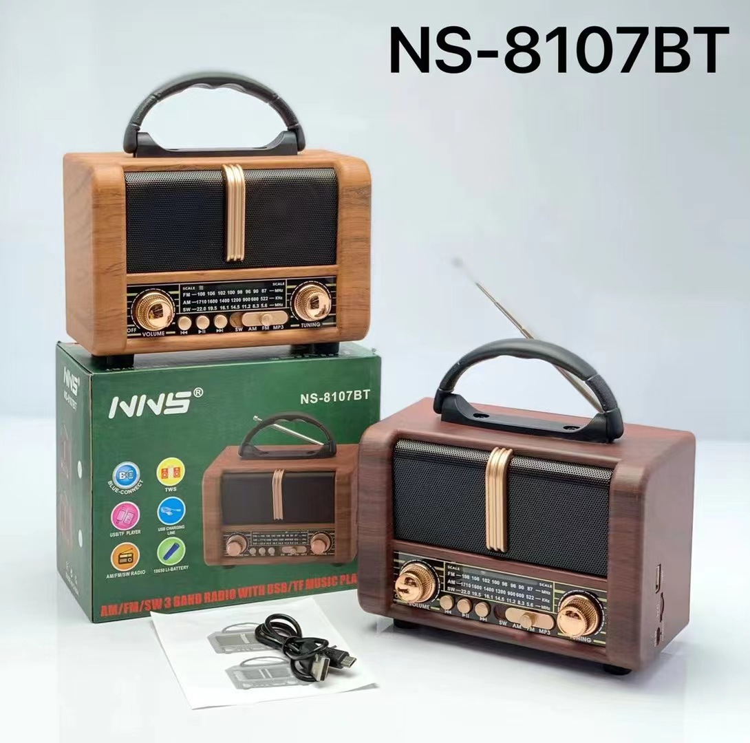 New Wireless Bluetooth Speaker Mini Portable Mobile Phone Bass Outdoor Small Audio Radio