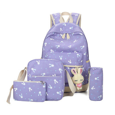 2026 new student schoolbag college style double shoulder bag large capacity travel backpack