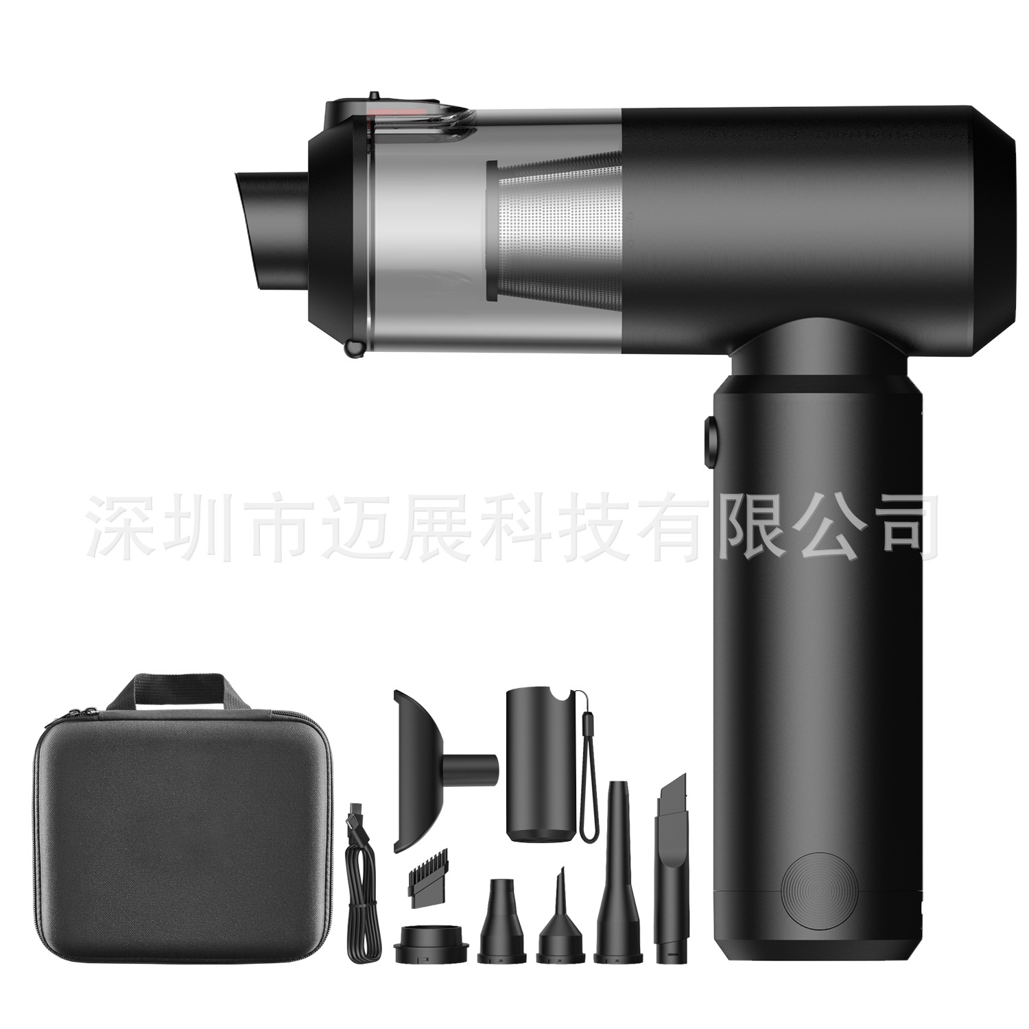 Car Vacuum and Blower Integrated Power Bank Type Detachable Battery Brushless Wireless Car Vacuum Cleaner