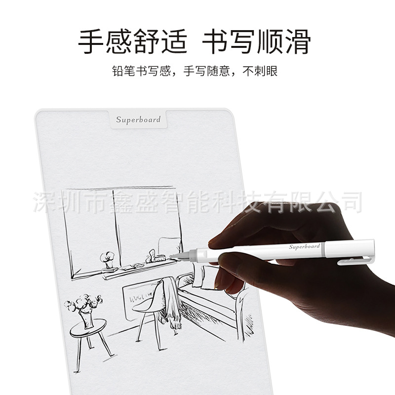 Microcapsule Magnetic Whiteboard LCD Writing Board Handwriting Board Office Message Board Student Memo Calculation Erasable