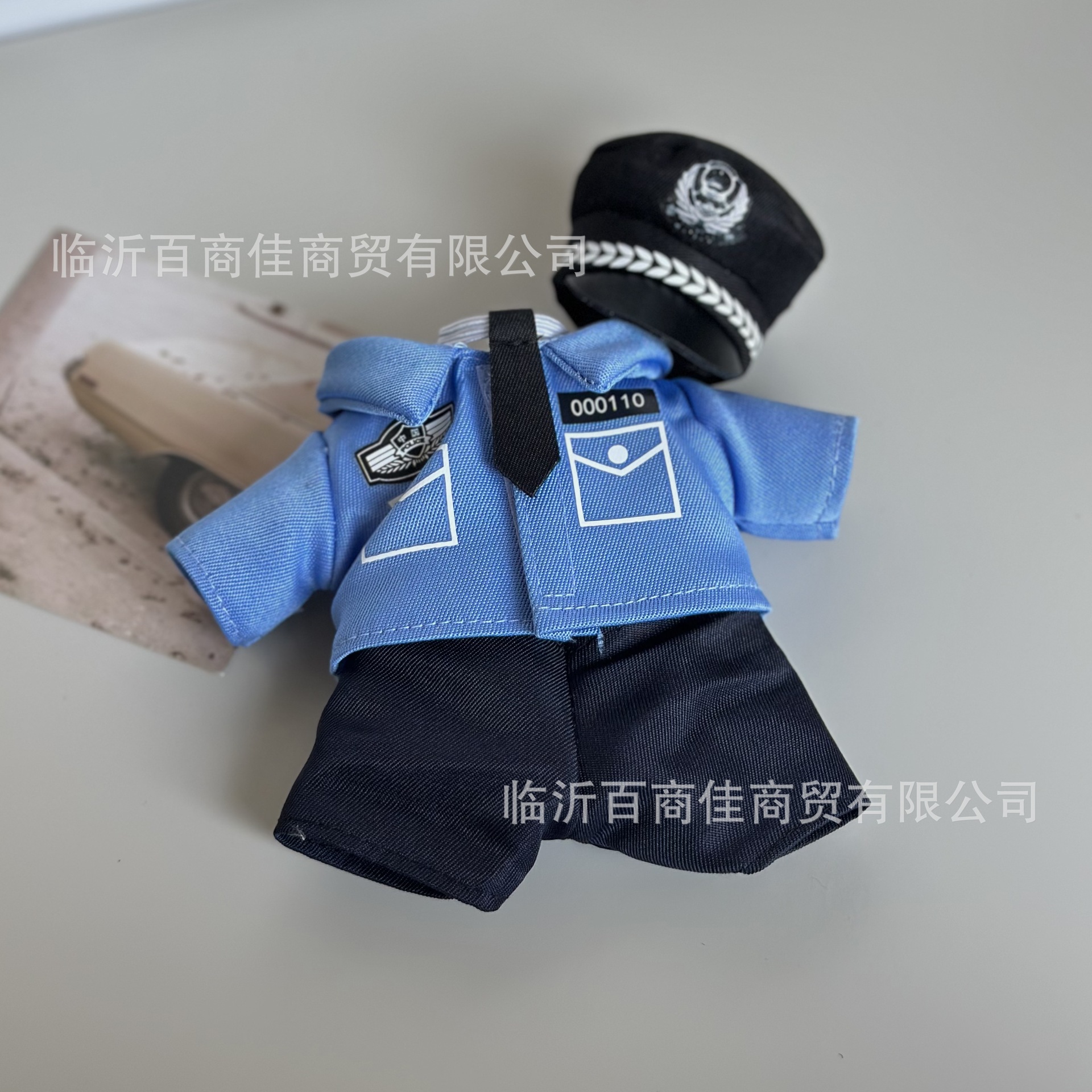 Police clothes plush traffic police bear toy uniform police officer clothes teddy bear clothes accessories gift toy doll clothes