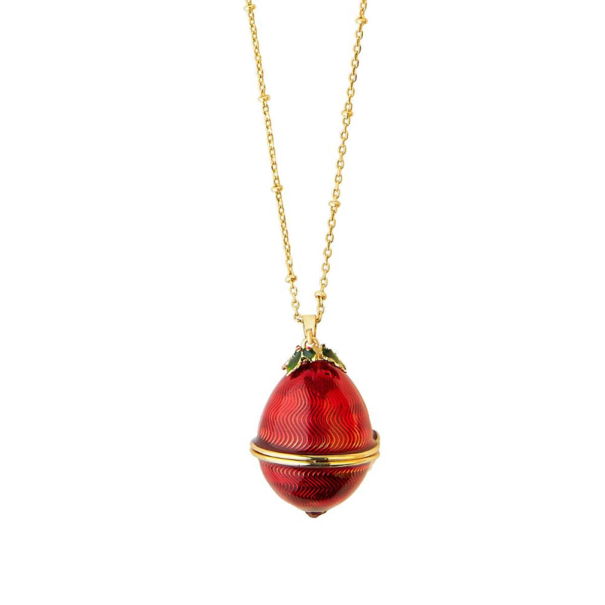 New pink-toned colorful necklace with openable design, Mother's Day gift niche necklace