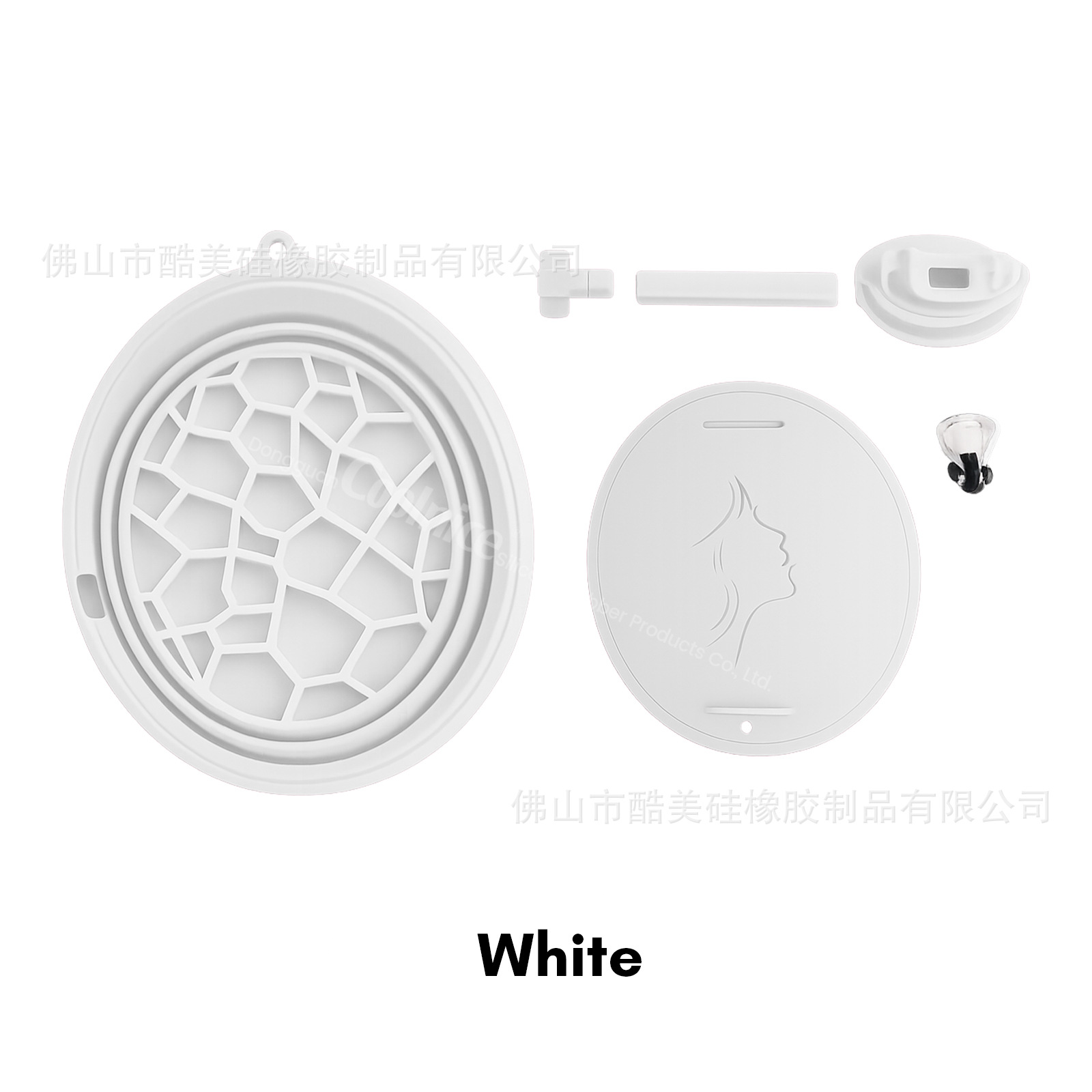 Foldable ice compress face basin ice grid soak face basin beauty device home face basin care ice grid silicone ice compress basin