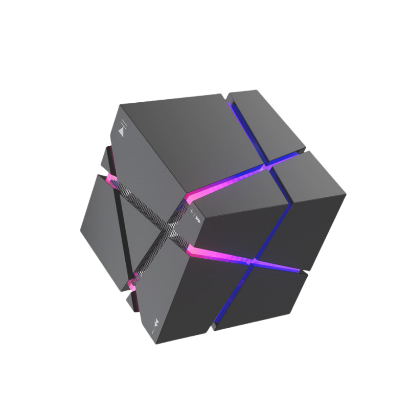 Cube Colorful Bluetooth Speaker Subwoofer Mini Portable Wireless Bluetooth Sound Original