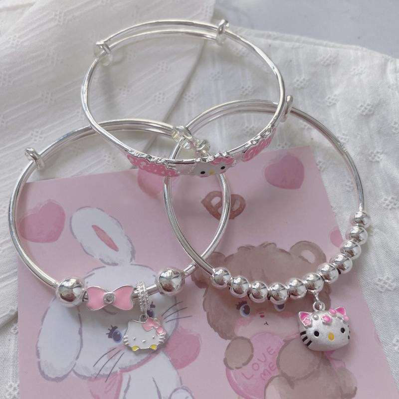 Cute girl bracelet cartoon kitty soft girl bracelet jewelry student jk girlfriend birthday gift