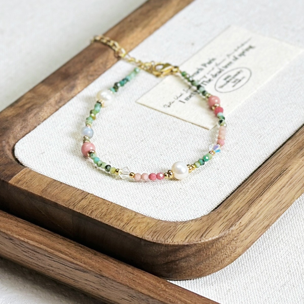 Dunhuang Style Red Agate Beaded Bracelet New Chinese Style Bracelet Women
