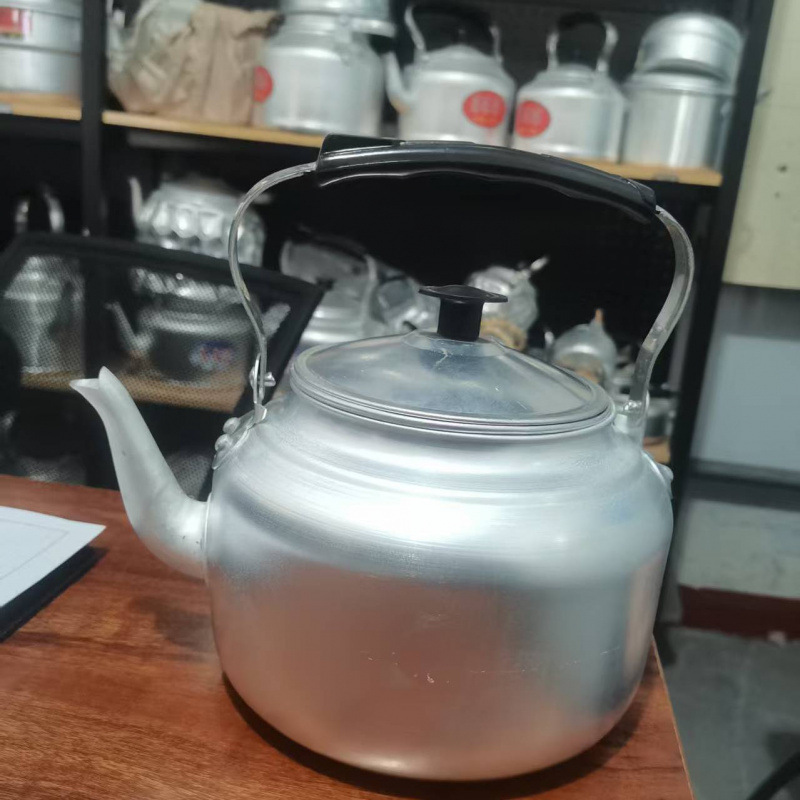 Old-style aluminum kettle extra thick traditional aluminum kettle thickened large capacity household gas gas coal stove aluminum teapot