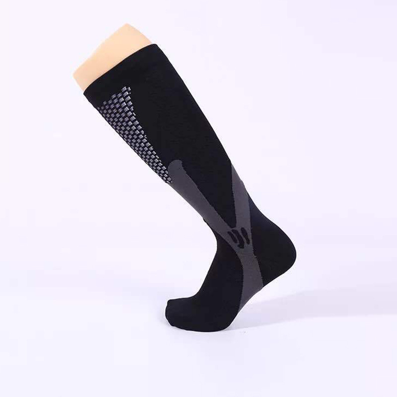 Socks, spring and summer new plus size pressure socks, high elastic sports fitness calf socks for men and women