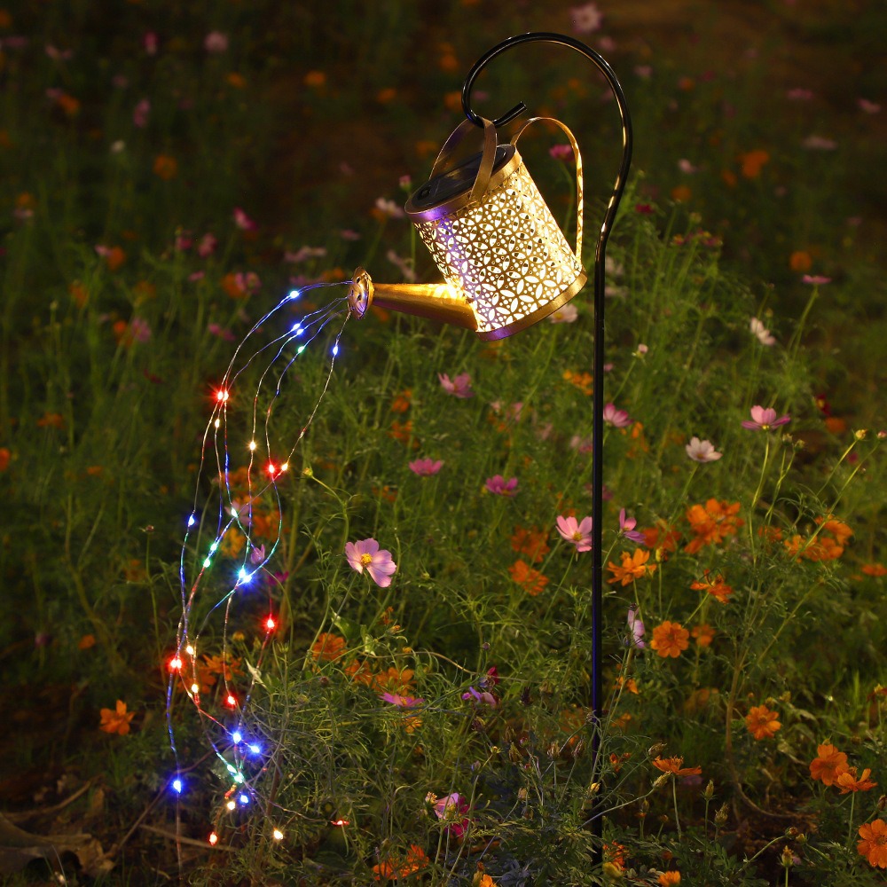 Solar Kettle Light Shepherd Hook Ground Insert Outdoor Waterproof Courtyard Landscape Light Garden Courtyard Decoration