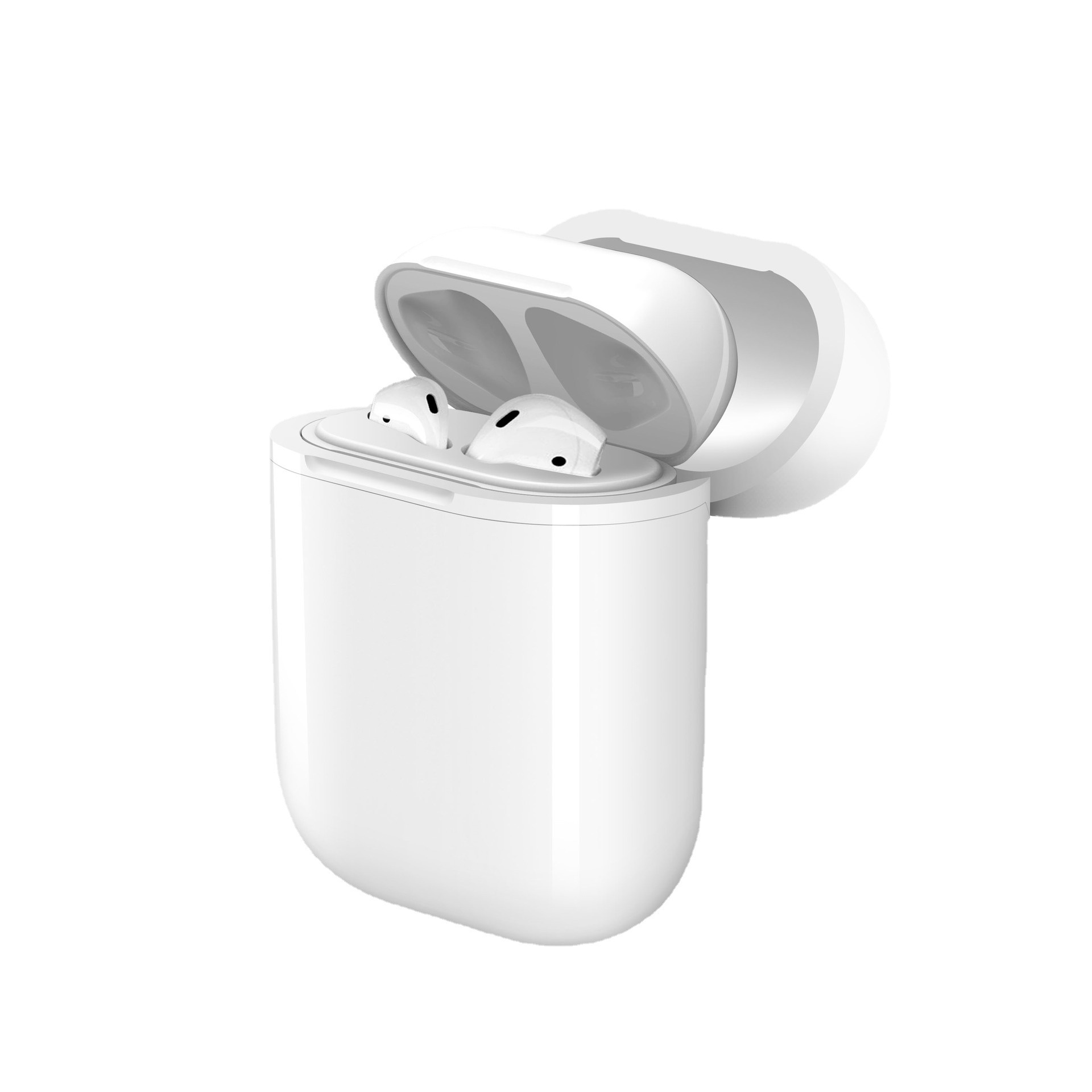 AirPods Wireless Charging Case Suitable for Apple 1st Generation Earphone Protective Case Charging Receiver Case Charger 5W Portable