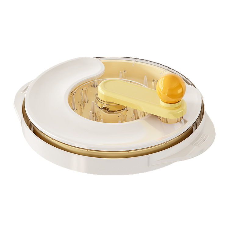 Multifunctional rotating meat shredder hand crank shredder chicken breast shredder kitchen tool household light food