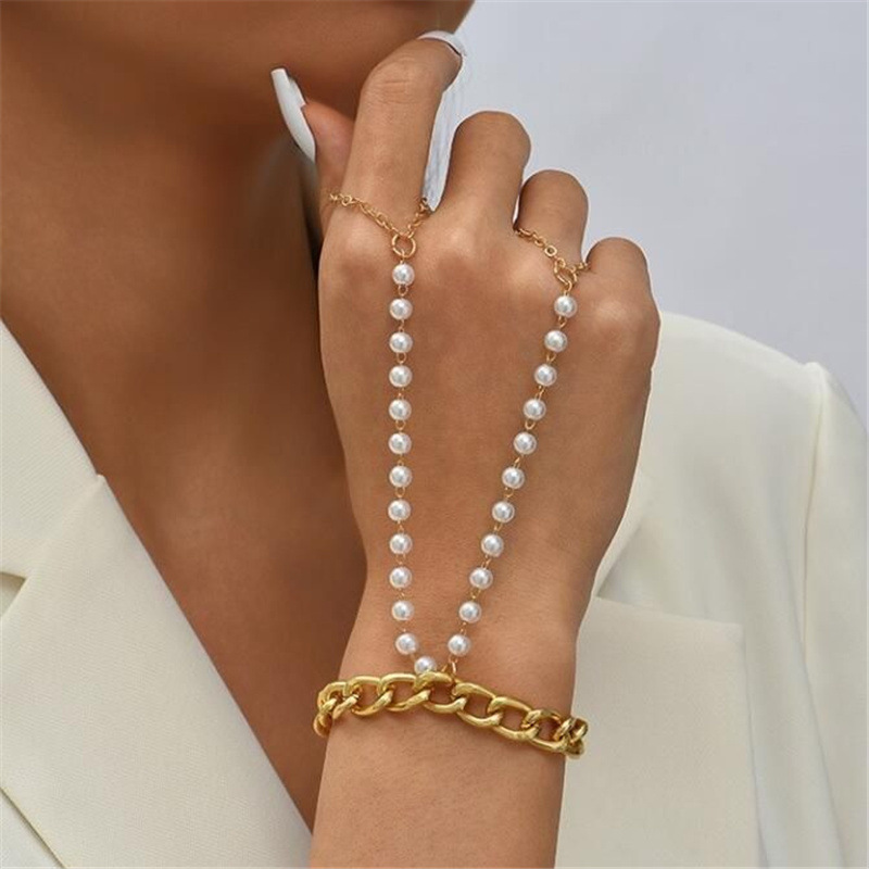 New Ring Bracelet Bracelet Y-Chain Geometric Bead Bracelet Wholesale