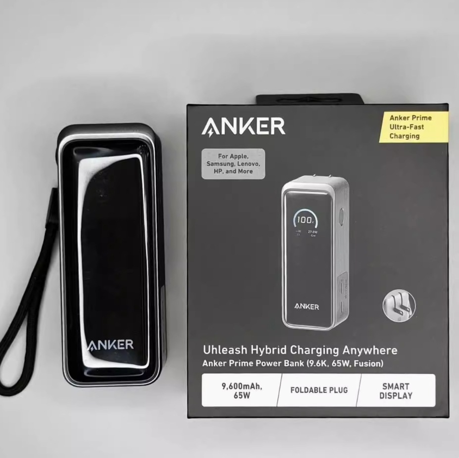 ANKER Prime Anker 65W 2-in-1 Power Bank Fast Charging Plug A1339