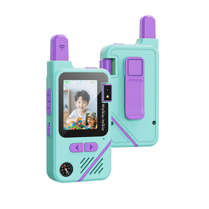 Original Factory Private Mold Rotatable Camera Children's Video Intercom Multifunctional Visual Wireless Toy Intercom