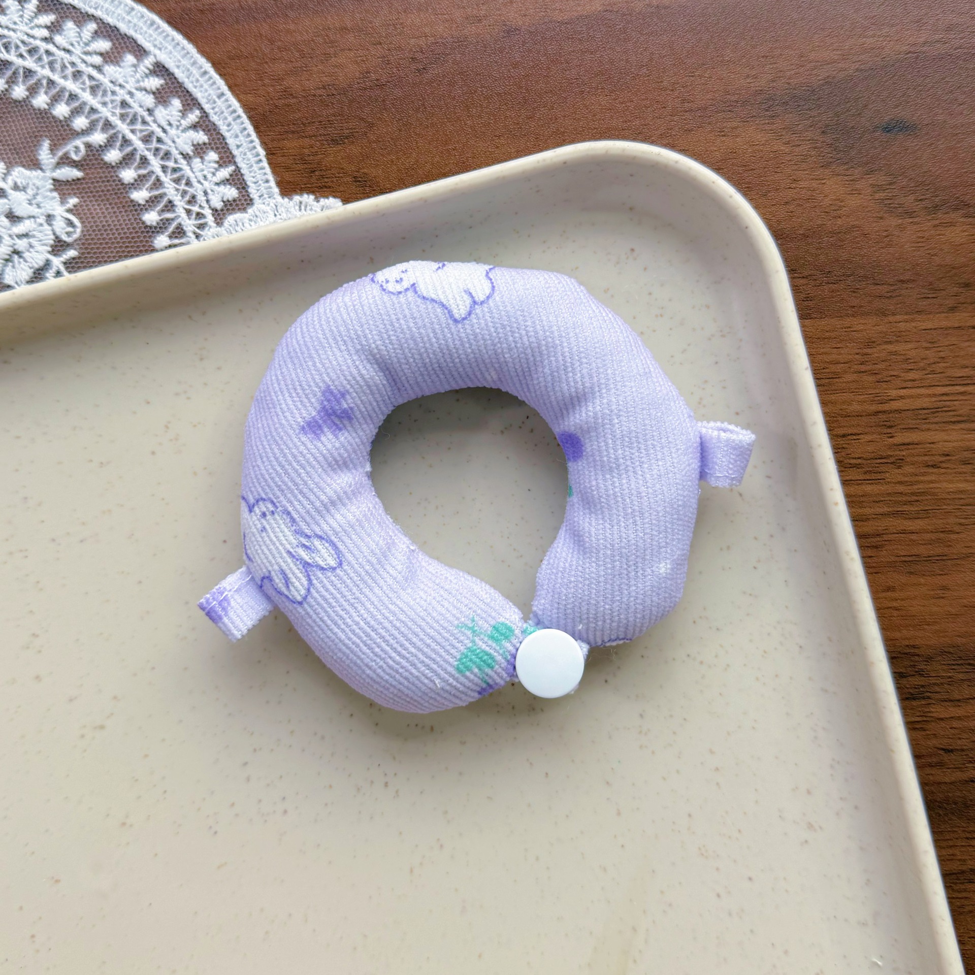 Zsiga Gazi sister/Mlolly/Dimoo/cotton doll 10cm outdoor U-shaped pillow lanyard anti-lost buckle pendant