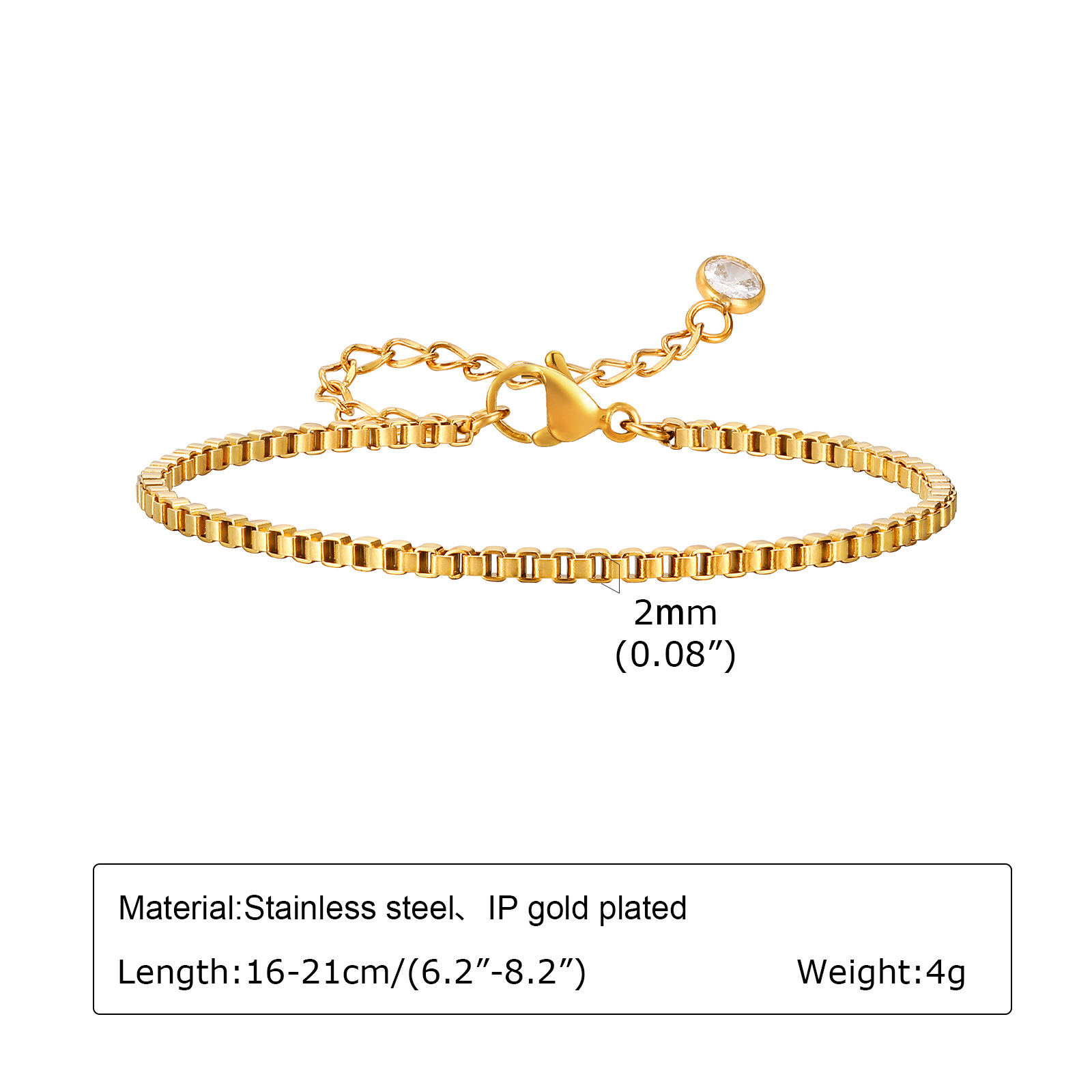 Women's Snake Bone Chain Hemp Rope Chain Simple Hand Jewelry Daily Layered Bracelet Huanmu Accessories