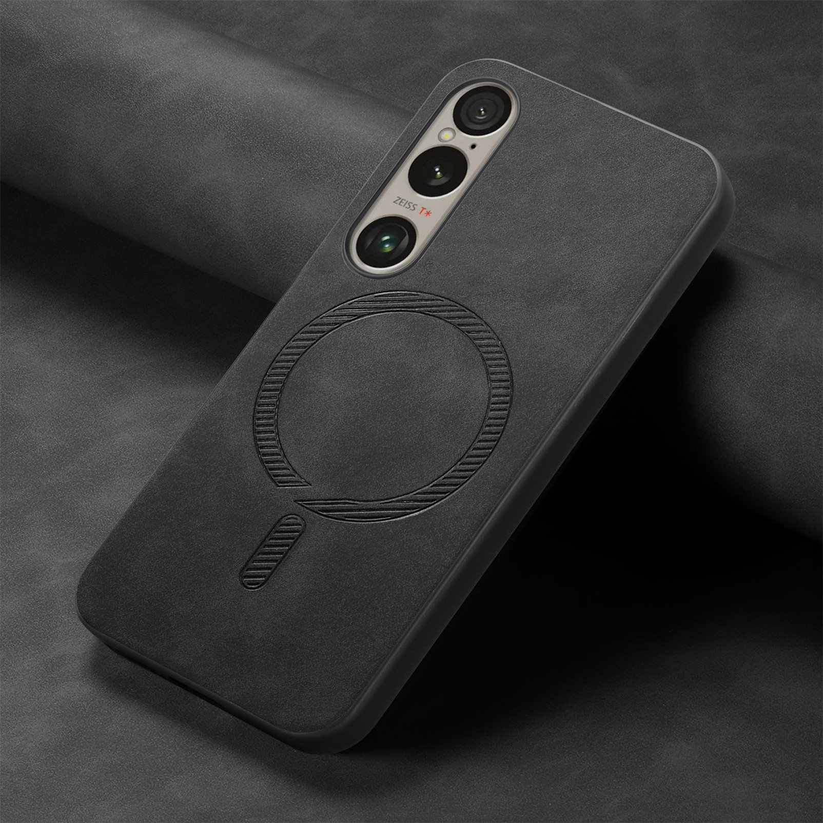 For Sony Xperia 1 VI phone case magnetic car solid color skin feel Sony Xperia 1 V protective case