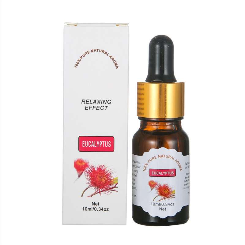 Dropper Aromatherapy Essential Oil 24 Scents Bedroom Humidifier Aroma Stone Fragrance Frankincense Rose Lemon Plant Essential Oil