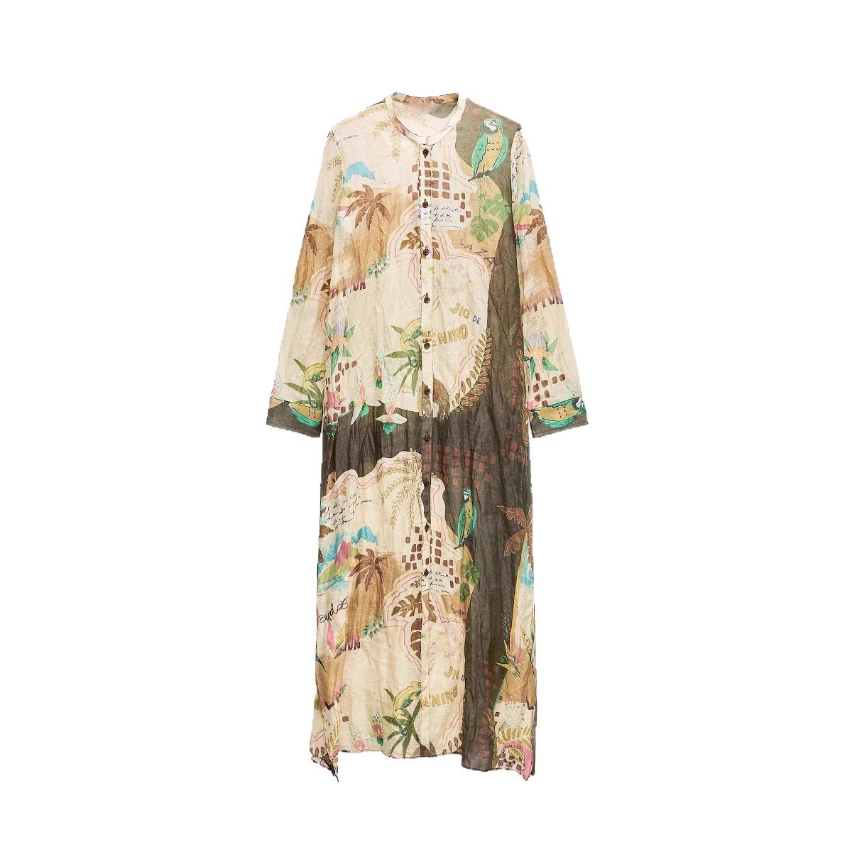 2025 Independent Station New Print Casual Shirt Women's